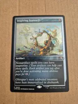 Inspiring Statuary (Foil Etched) Commander Masters Foil - Image 1