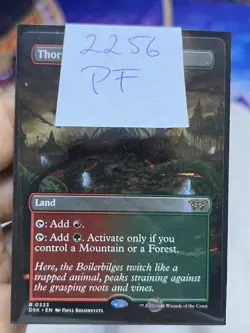 Thornspire Verge Borderless Duskmourn: House of Horror • Pack Fresh • Mtg (2256) - Image 3