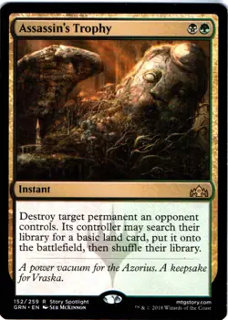 ASSASSIN'S TROPHY 152 MAGIC: THE GATHERING GUILDS OF RAVNICA (GRN) RARE - Image 1