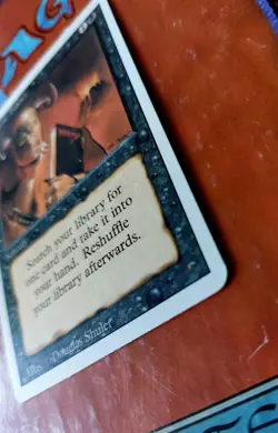 Magic the Gathering Demonic Tutor Revised Edition - Image 3