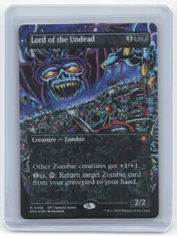 2025 Magic: The Gathering Lord of the Undead DFT: SPG #0088 Foil (Borderless) NM - Image 1