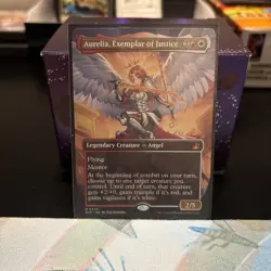 MTG x1 Aurelia, Exemplar of Justice Anime Borderless NM - Image 1