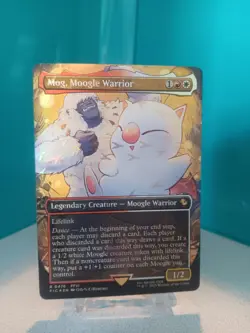 Mog, Moogle Warrior (Borderless) (Chocobo Track Foil) Final Fantasy Magic - 0476 - Image 1