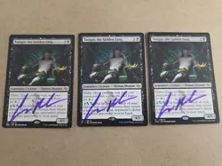 Tasigur, The Golden Fang X1 Signed By Chris Rahn Magic the Gathering - Image 1