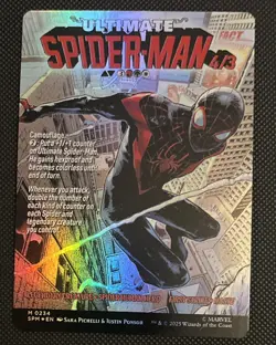 Miles Morales Marvel's Spider-man M 0234 (Borderless) FOIL Mtg Card - Image 2