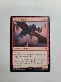 MTG - Leyline Tyrant Zendikar Rising Regular Mythic #147 - Image 1