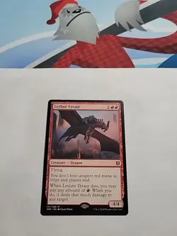 MTG - Leyline Tyrant Zendikar Rising Regular Mythic #147 - Image 2