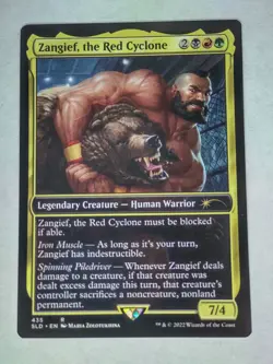 MTG Zangief, the Red Cyclone - SLD / 435 - Street Fighter ( LP Condition ) - Image 1