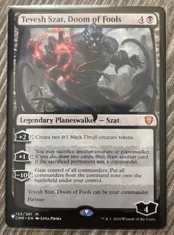 MTG Tevesh Szat Doom of Fools Commander Legends LP X1 Magic The Gathering - Image 1