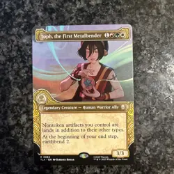 Toph, The First Metalbender 0353 RARE NON FOIL MTG AVATAR - Image 1