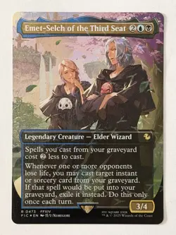 Emet-Selch of the Third Seat (Extended Art) Final Fantasy Chocobo Track Foil - Image 1
