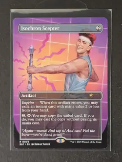 MTG Isochron Scepter (R 0009) Borderless Non-foil SLC: An Encyclopedia Of Magic - Image 1