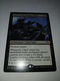 1x MTG Curse of the Restless Dead - Commander: Innistrad: Midnight Hunt - Image 3