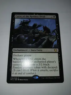 1x MTG Curse of the Restless Dead - Commander: Innistrad: Midnight Hunt - Image 4