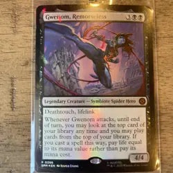 Gwenom, Remorseless Marvel's Spider-Man Foil 286 - Image 1