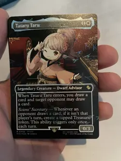 Tataru Taru (Borderless) (Chocobo Track Foil) Commander: Final Fantasy Foil - Image 1