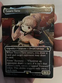 Tataru Taru (Borderless) (Chocobo Track Foil) Commander: Final Fantasy Foil - Image 2