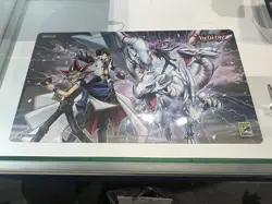 2024 SDCC Exclusive Konami Yu-Gi-Oh! Yugi Kaiba Dragon Master Magia Playmat - Image 1