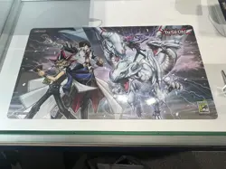 2024 SDCC Exclusive Konami Yu-Gi-Oh! Yugi Kaiba Dragon Master Magia Playmat - Image 2
