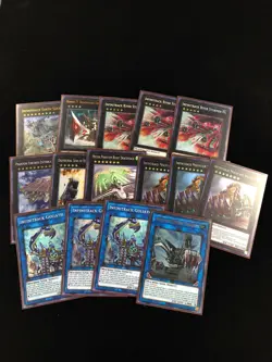 YUGIOH INFINITRACK 46 CARDS DECK COLLECTION! DECK BOX & SLEEVES INC - Image 3