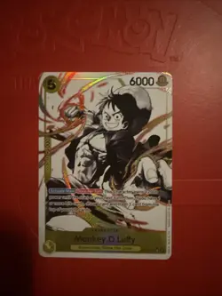 One Piece Card game Monkey D Luffy ST13-015 Parallel SR The Three Brothers Bond - Image 1