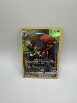 Weavile - 238/236 - Pokemon Cosmic Eclipse Sun & Moon Secret Rare Card NM - Image 1