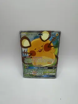 Dedenne GX - 195a/214 - Pokemon Sun & Moon Promo Alternate Art Rare Card NM - Image 1