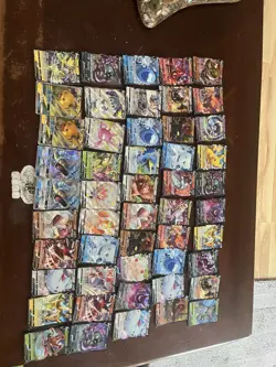 Pokemon TCG Sword And Shield Lot Of 50 Holo V Cards Near Mint - Image 1