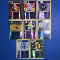 Pokemon XY Evolutions Card Lot Of 8 Reverse Hollow All NM - Image 1