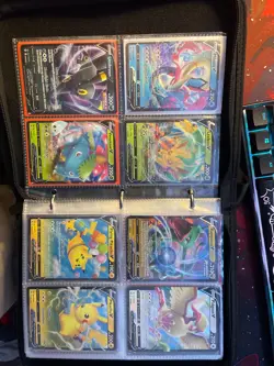 Pokemon Binder Collection Lot of 170+ over $350 Cards V Vmax EX VStar Full Base - Image 4