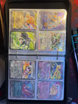 Pokemon Binder Collection Lot of 170+ over $350 Cards V Vmax EX VStar Full Base - Image 5