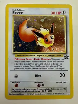 Eevee Black Star Promo No.11 Holo - Pokemon Card - Mint Condition - Image 1