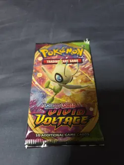 Pokemon Cards English Sword & Shield Vivid Voltage 4 Booster Pack Art Set Sealed - Image 2