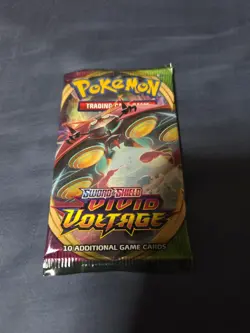 Pokemon Cards English Sword & Shield Vivid Voltage 4 Booster Pack Art Set Sealed - Image 4