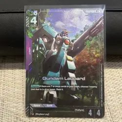 Gundam Leopard U+ Gundam Card Game Dual Impact GD02-060 AA TCG CCG - Image 1