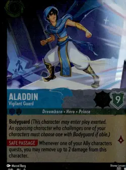 Disney Lorcana Promo Cards Disney Lorcana ALADDIN #6 Promo - Image 1