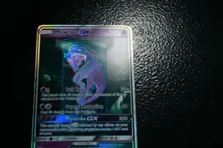 Pokemon Test Tube Mewtwo GX TCG Shining Legends Holo Card 78/73 Secret Rare NM - Image 3