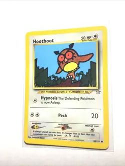 HOOTHOOT - 60/111 - Neo Genesis - Pokemon Card - PL - Image 1