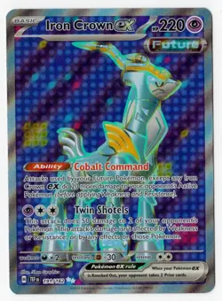 Pokemon Card - Iron Crown ex Temporal Forces 191/162 Ultra Rare - Image 2
