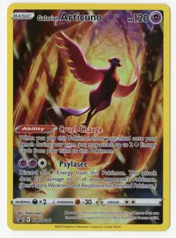 Galarian Articuno - SWSH282 Sword & Shield Black Star Promo Holo Pokemon Card NM - Image 1