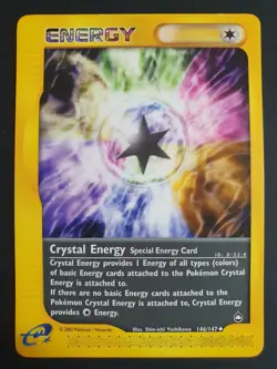 Crystal Energy 146/147 - Aquapolis Set - Pokemon Ereader Card - Excellent - Image 1