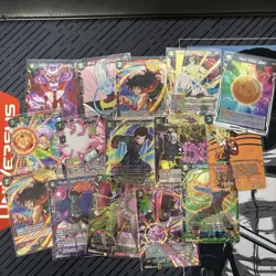 Dragon Ball masters SR + PR Card Lot (Super Rare/ Promo) More Than 100 Cards - Image 5