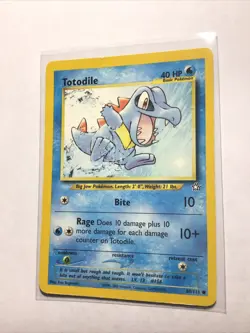 TOTODILE - 80/111 - Neo Genesis - Pokemon Card - PL - Image 1