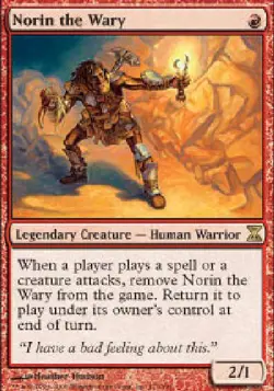 NORIN THE WARY Time Spiral MTG Magic the Gathering Cards DJMagic - Image 1