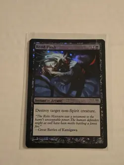 Rend Flesh FOIL Champions of Kamigawa NM Black Common MAGIC MTG CARD - Image 1