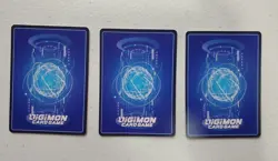 Digimon TCG: Tamer Party Kit Vol. 4 Promo Cards Agumon Tankmon Vilemon - Image 4