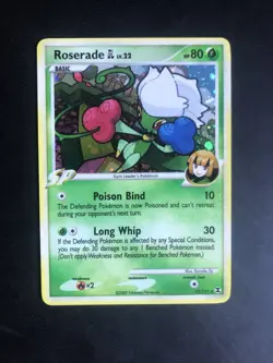 Pokemon card Roserade GL holo rare 12/111 Rising Rivals NM - Image 1
