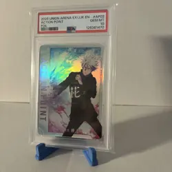 PSA 10 2025 Action Point Card (AP02) - UEX02BT: Jujutsu Kaisen Vol.2 Foil - Image 1