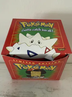 Pokemon Togepi Red Ball with 23K Gold Trading Card and Sealed Authenticity 1999 - Image 2