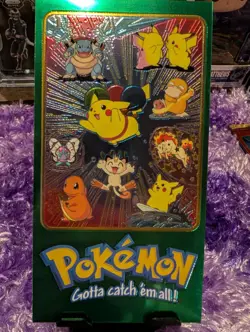 Pokemon Topps TV Animation Edition Series 2 Jumbo Holo Cards Complete Set Of 5 - Image 2